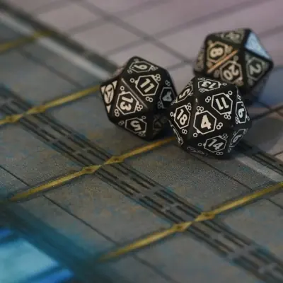 Infinity miniatures on the table